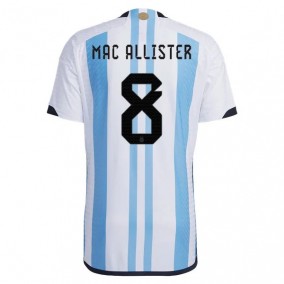 Argentina Alexis Mac Allister 8 2023/2024 Hjemmebanetrøje